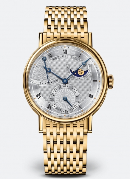 Breguet 7137BA/11/AV0 : Classique 7137 Yellow Gold / Silver / Bracelet