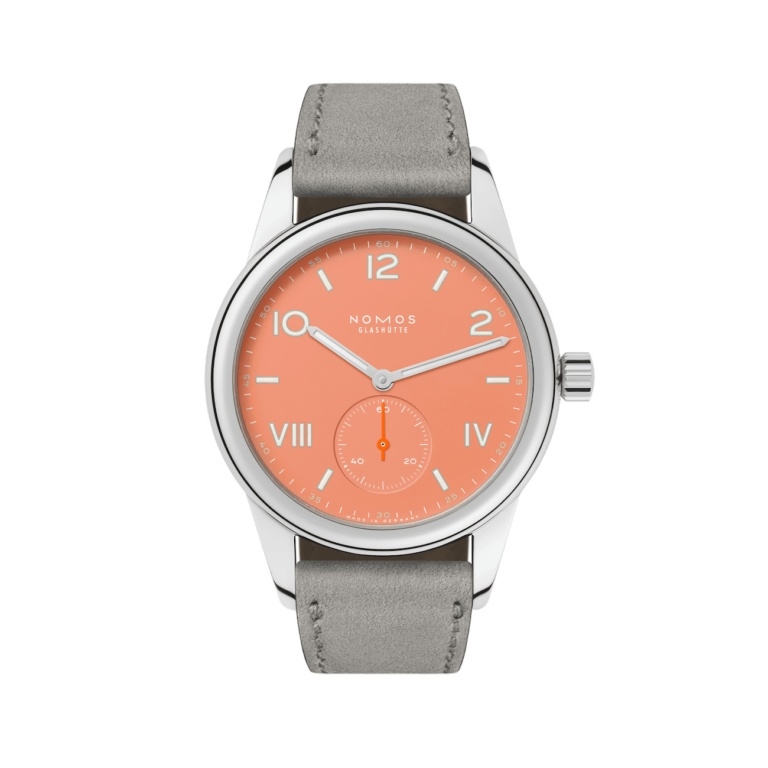 Nomos Glashütte 714.GB : Club Campus 36 Cream Coral / Open Case Backl