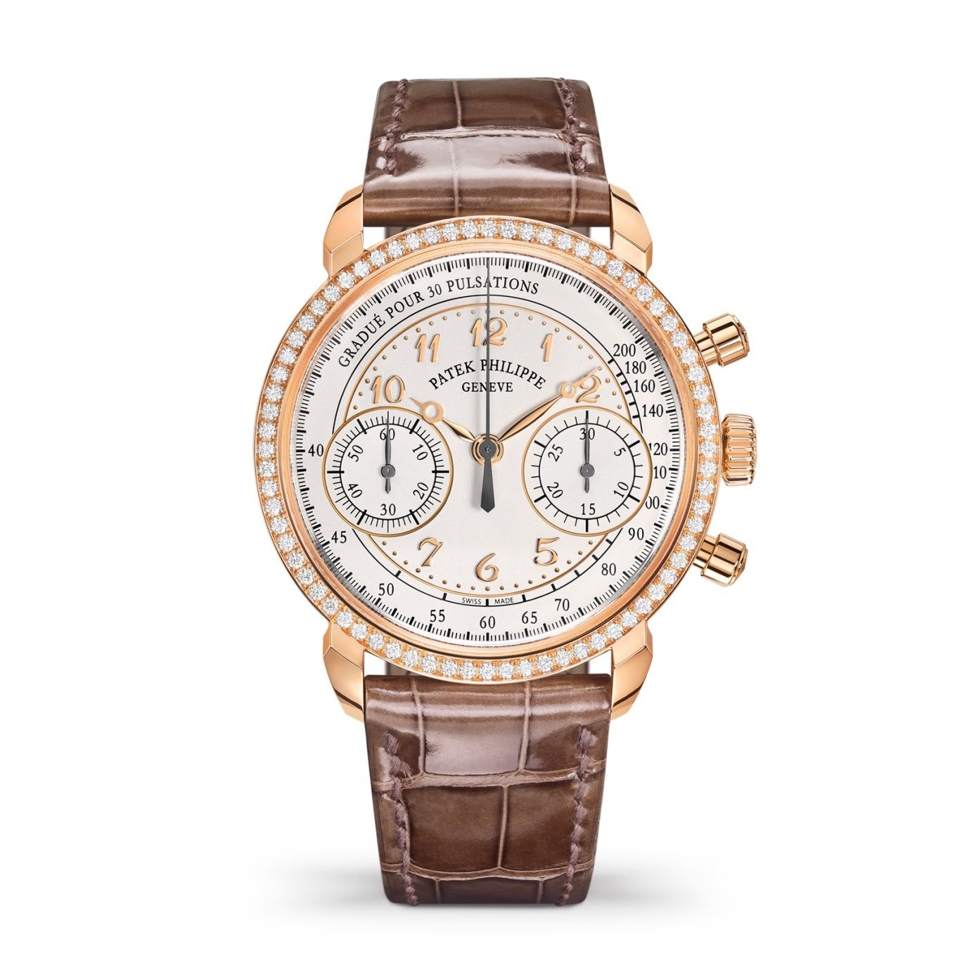 Patek Philippe 7150/250R-001 : Chronograph 7150 Rose Gold / Silver