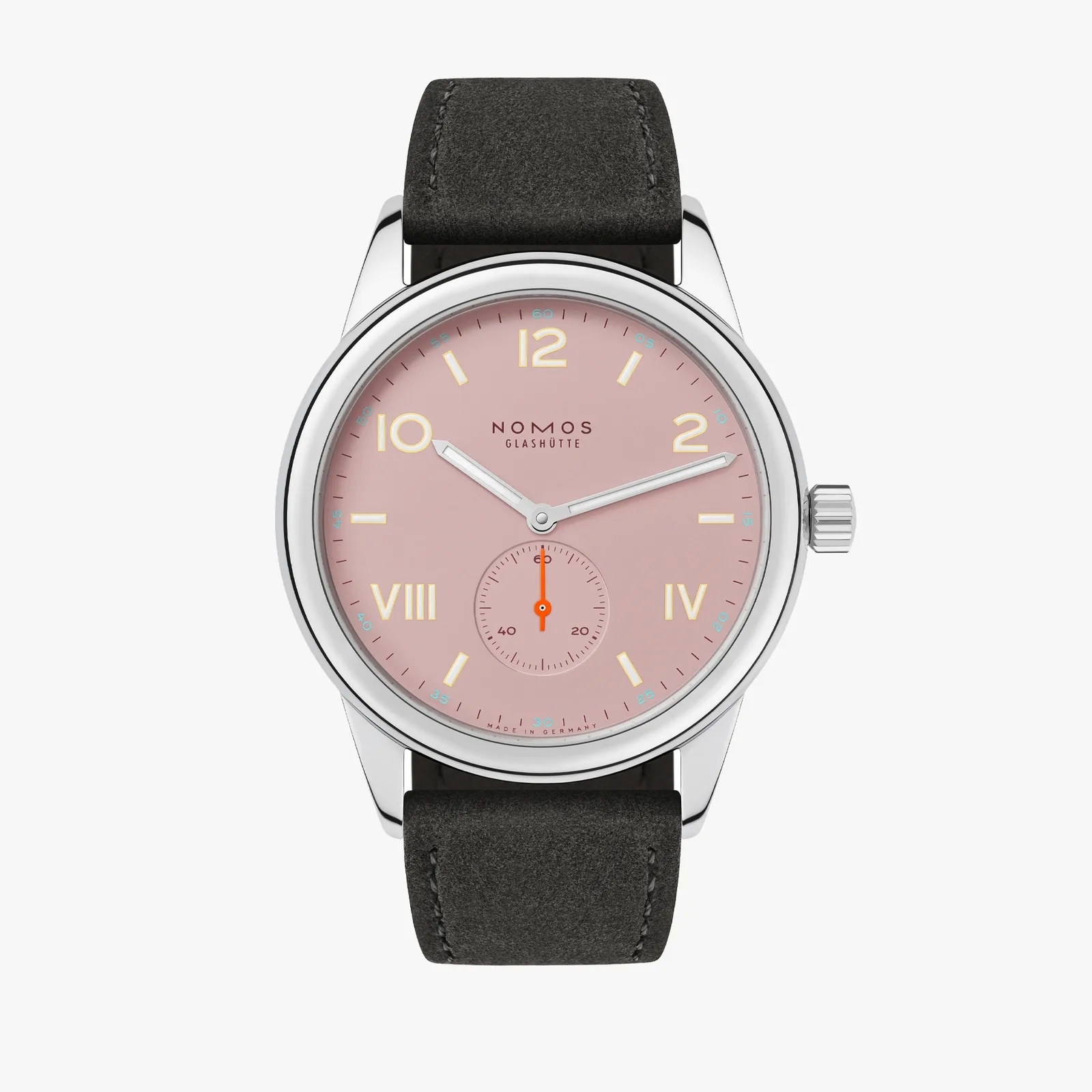 Nomos Glashütte 720.GB : Club Campus 38 Full Rose / Open Case Back