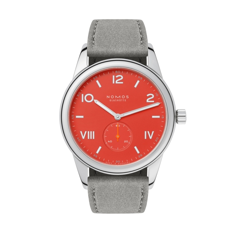 Nomos Glashütte 723.GB : Club Campus 38 Nonstop Red / Open Case Back