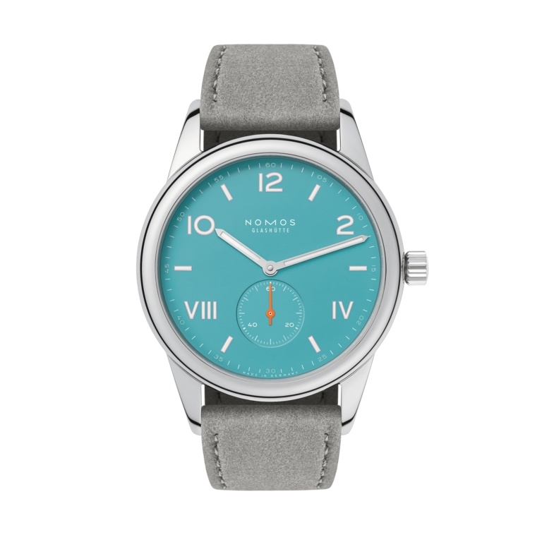 Nomos Glashütte 724.GB : Club Campus 38 Endless Blue / Open Case Back