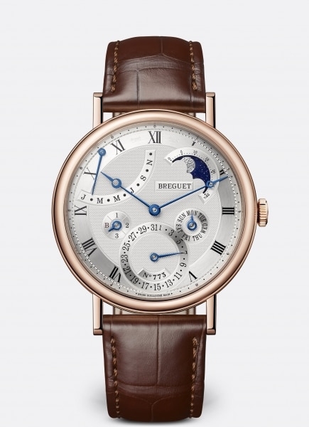 Breguet 7327BR/11/9VU : Classique Perpetual Calendar 7327 Rose Gold / Silver