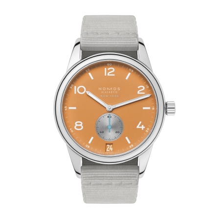 Nomos Glashütte 733.S4 : Club Date 38 Limited Edition for Hodinkee / Sienna