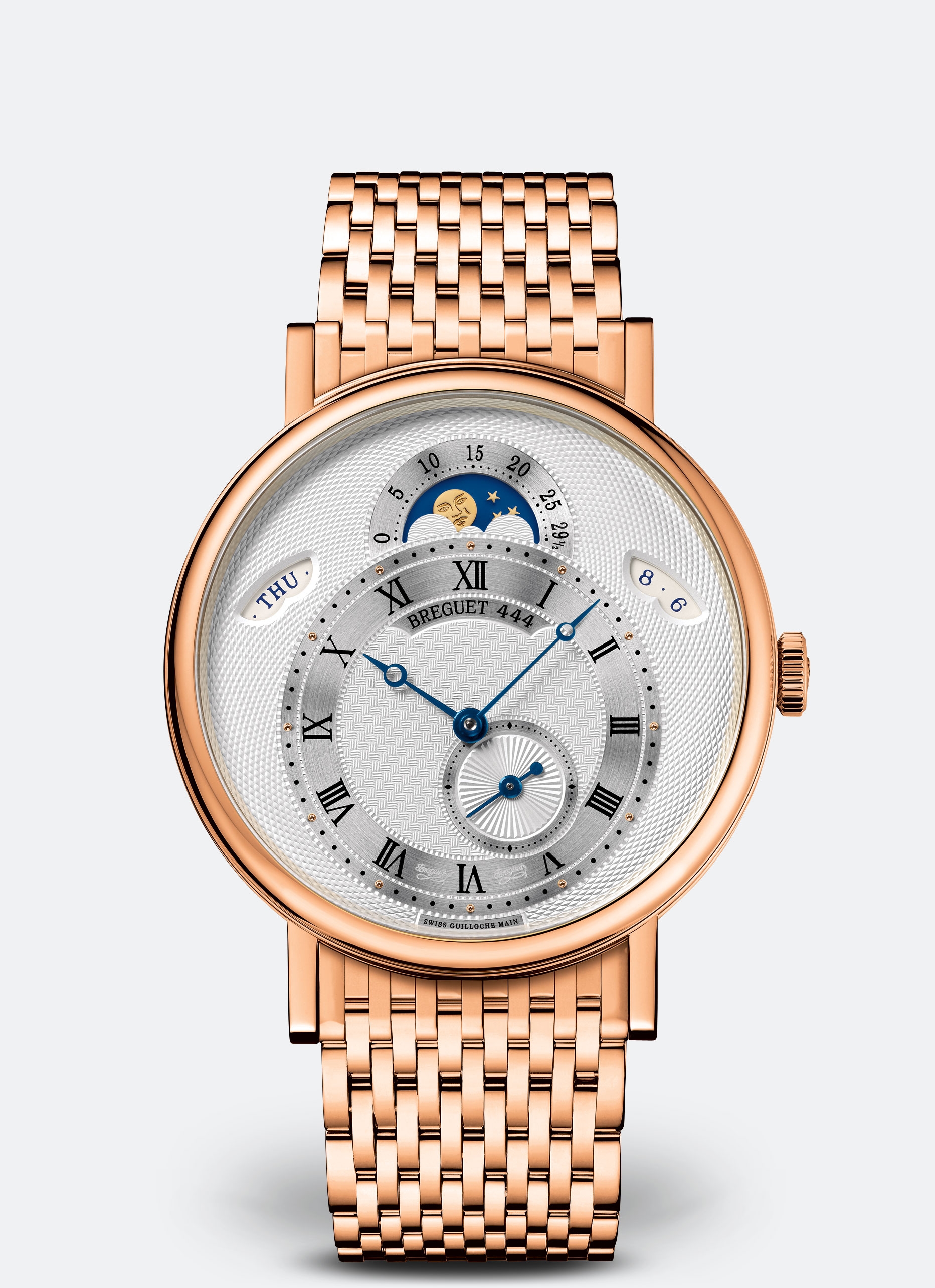 Breguet 7337BR/1E/RV0 : Classique 7337 Rose Gold / Silver / Bracelet