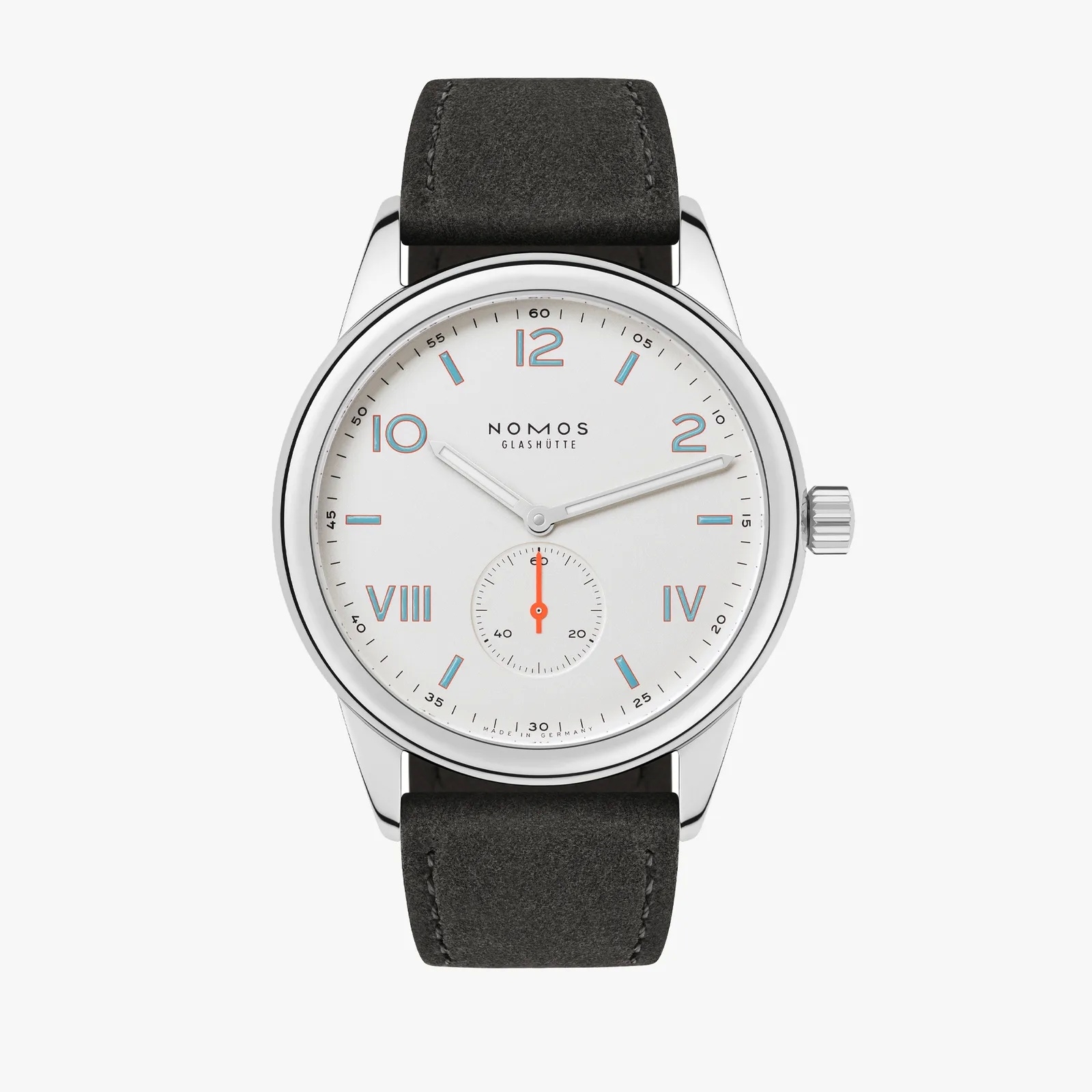 Nomos Glashütte 737 : Club Campus 38 Silver / Open Case Back