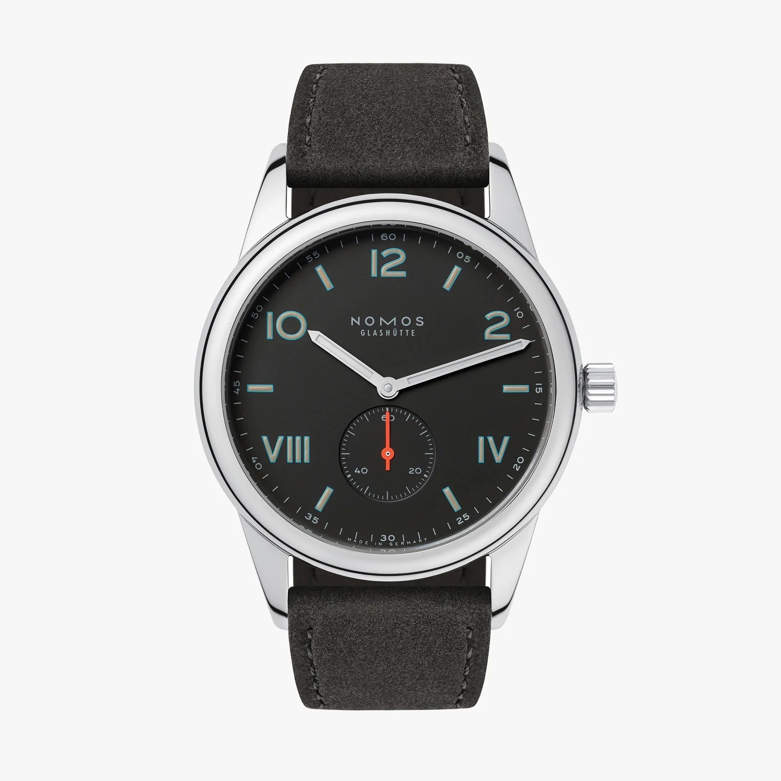 Nomos Glashütte 738 : Club Campus 38 Nacht / Open Case Back