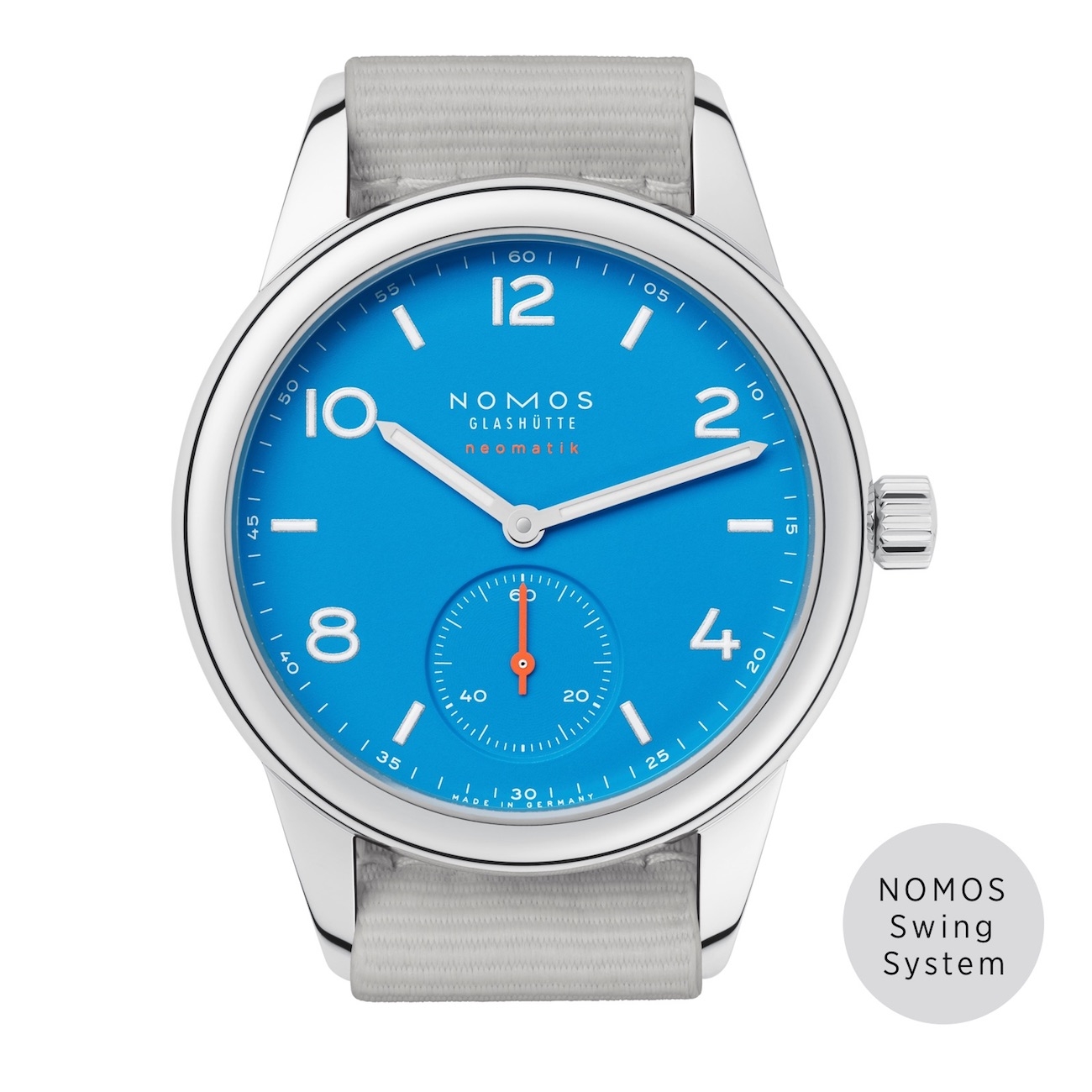 Nomos Glashütte 742 : Club Neomatik 37 Siren Blue