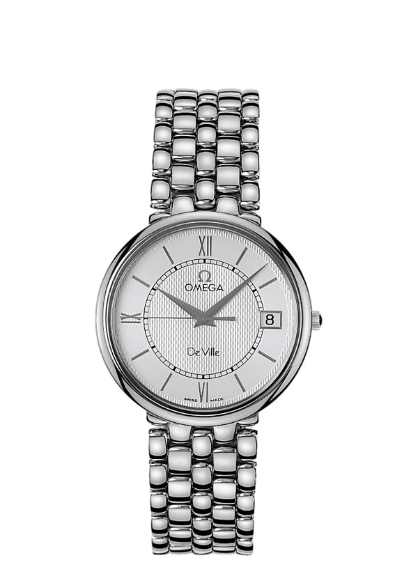 Omega 7514.31.00 : De Ville Classic Quartz 33 Stainless Steel / Silver / Bracelet