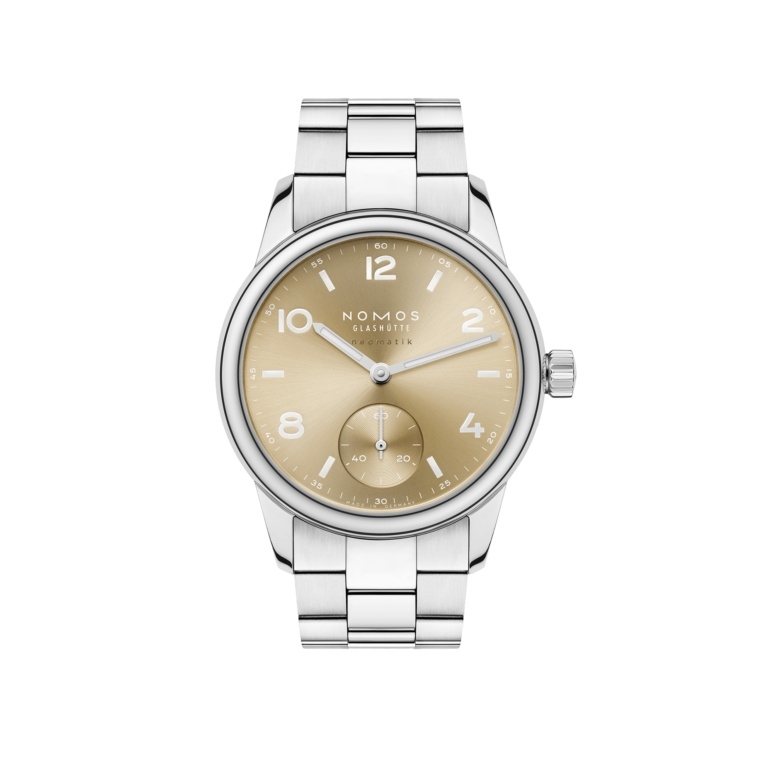 Nomos Glashütte 755.SB : Club Sport Neomatik 34 Gold / Closed Case Back