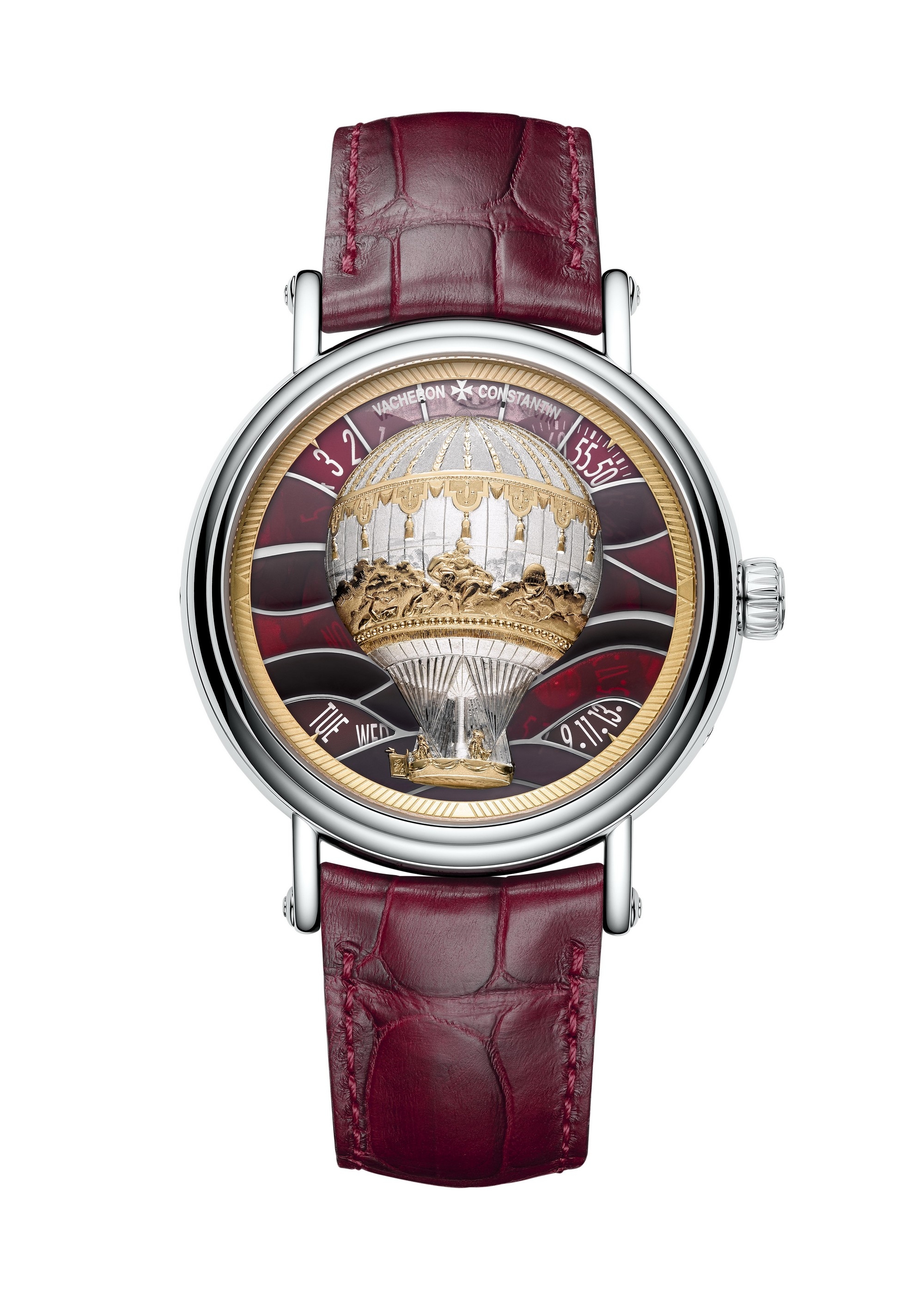 Vacheron Constantin 7610U/000G-B246 : Métiers d’Art Les Aérostiers Bordeaux 1784