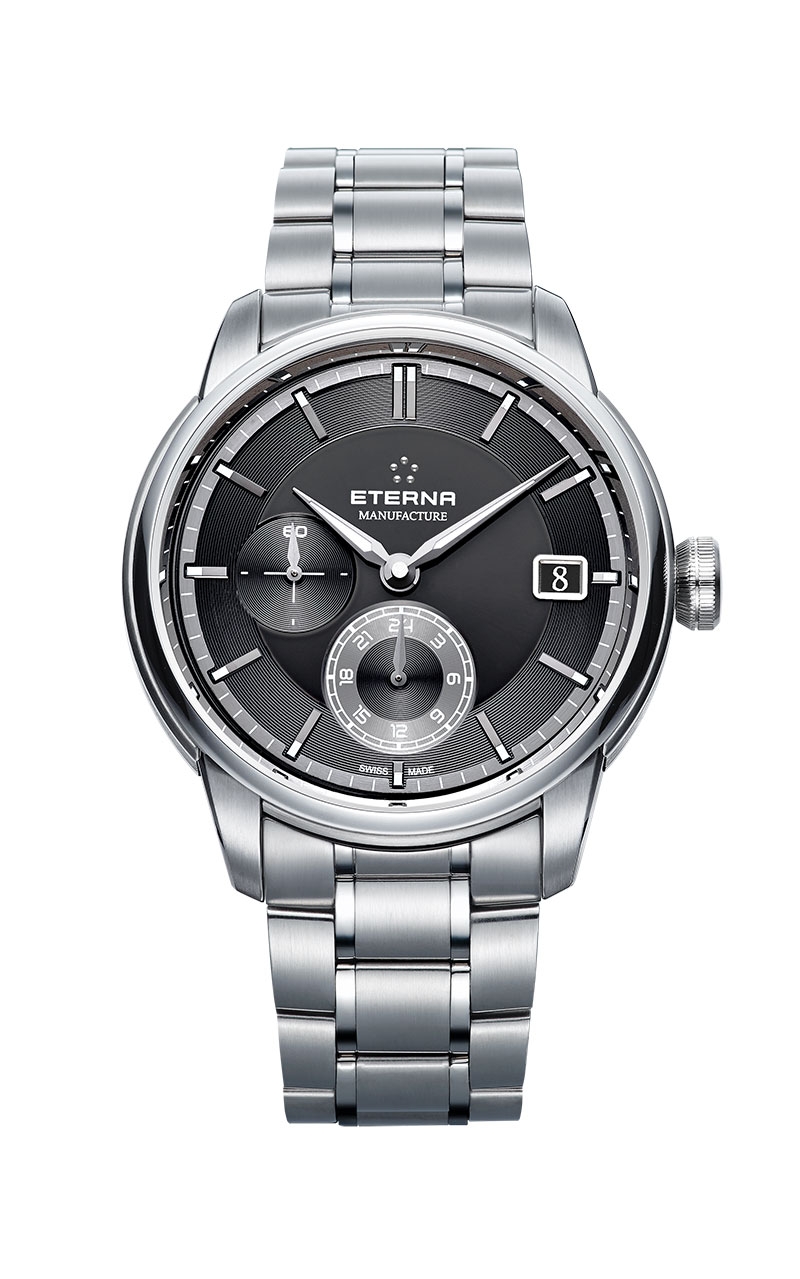 Eterna 7661.41.46.1702 : Adventic GMT Black / Bracelet
