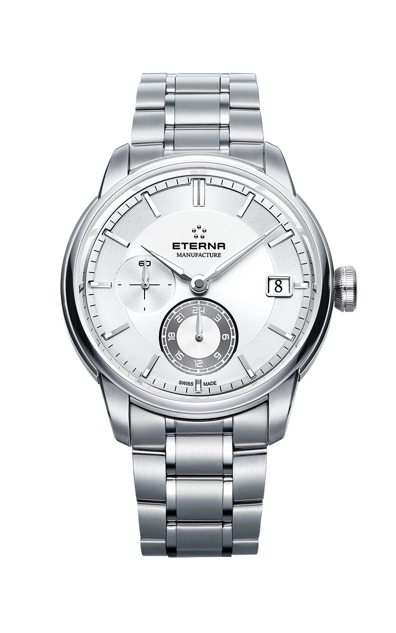 Eterna 7661.41.66.1702 : Adventic GMT Silver / Bracelet