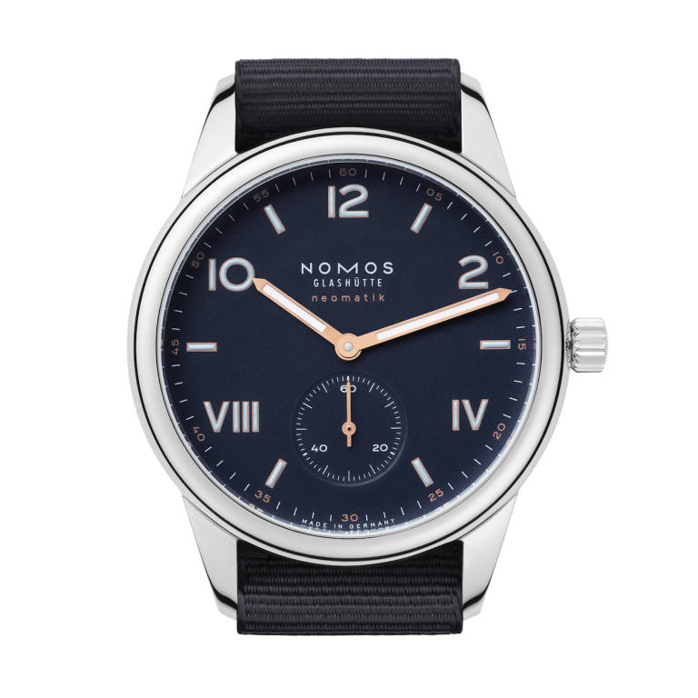 Nomos Glashütte 767 : Club Campus Neomatik 39 Midnight Blue / Textile