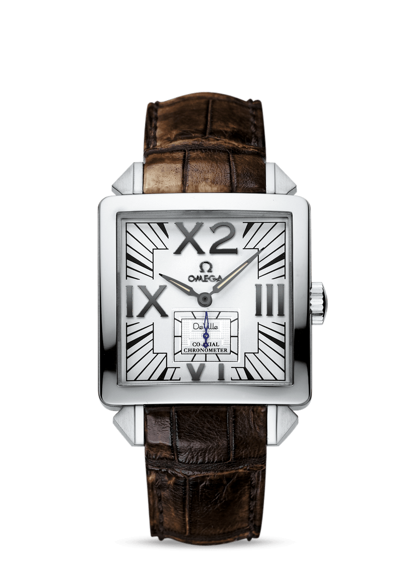 Omega 7710.30.39 : De Ville X2 Co-Axial 35 Small Seconds White Gold / White