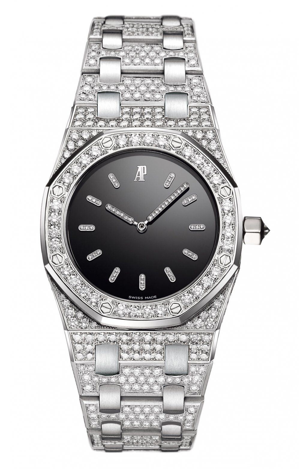 Audemars Piguet 77220BC.ZZ.0789BC.01 : Royal Oak 77220 Tuxedo Lady Harrods