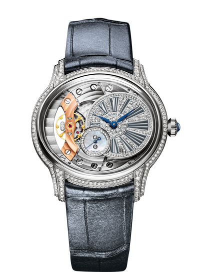 Audemars Piguet 77248BC.ZZ.A111CR.01 : Millenary Hand-wound White Gold / Diamond