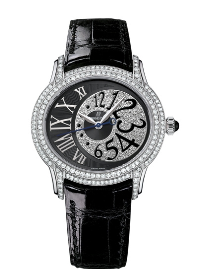 Audemars Piguet 77302BC.ZZ.D001CR.01 : Millenary Self-Winding White Gold / Black