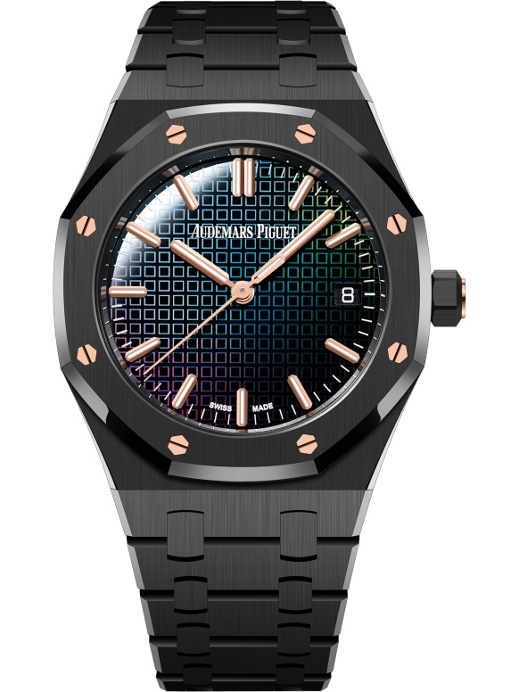 Audemars Piguet 77350CE.OO.1266CE.02.A : Royal Oak Selfwinding 34 Ceramic / Carolina Bucci