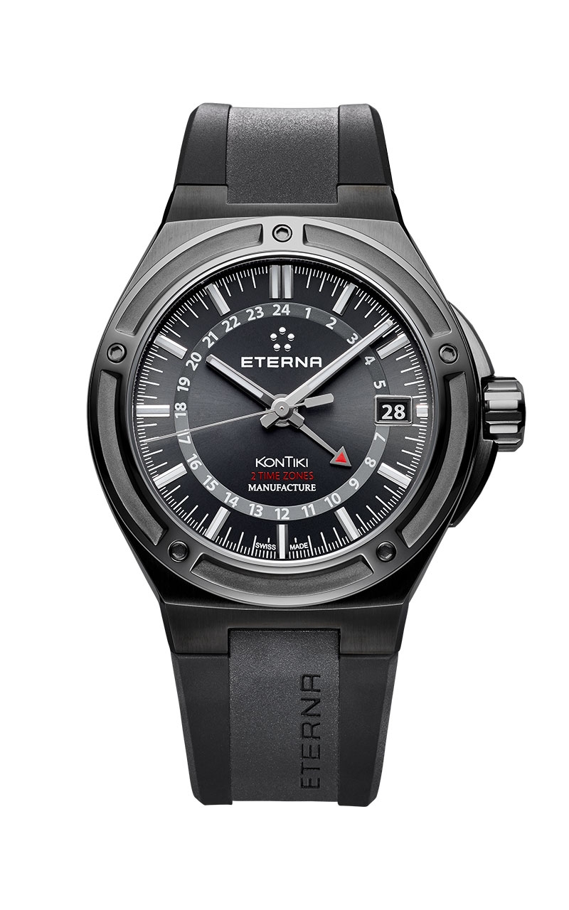 Eterna 7740.43.41.1289 : Royal KonTiki GMT Full Black