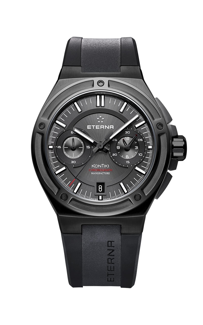 Eterna 7755.43.40.1289 : Royal KonTiki Chronograph Full Black