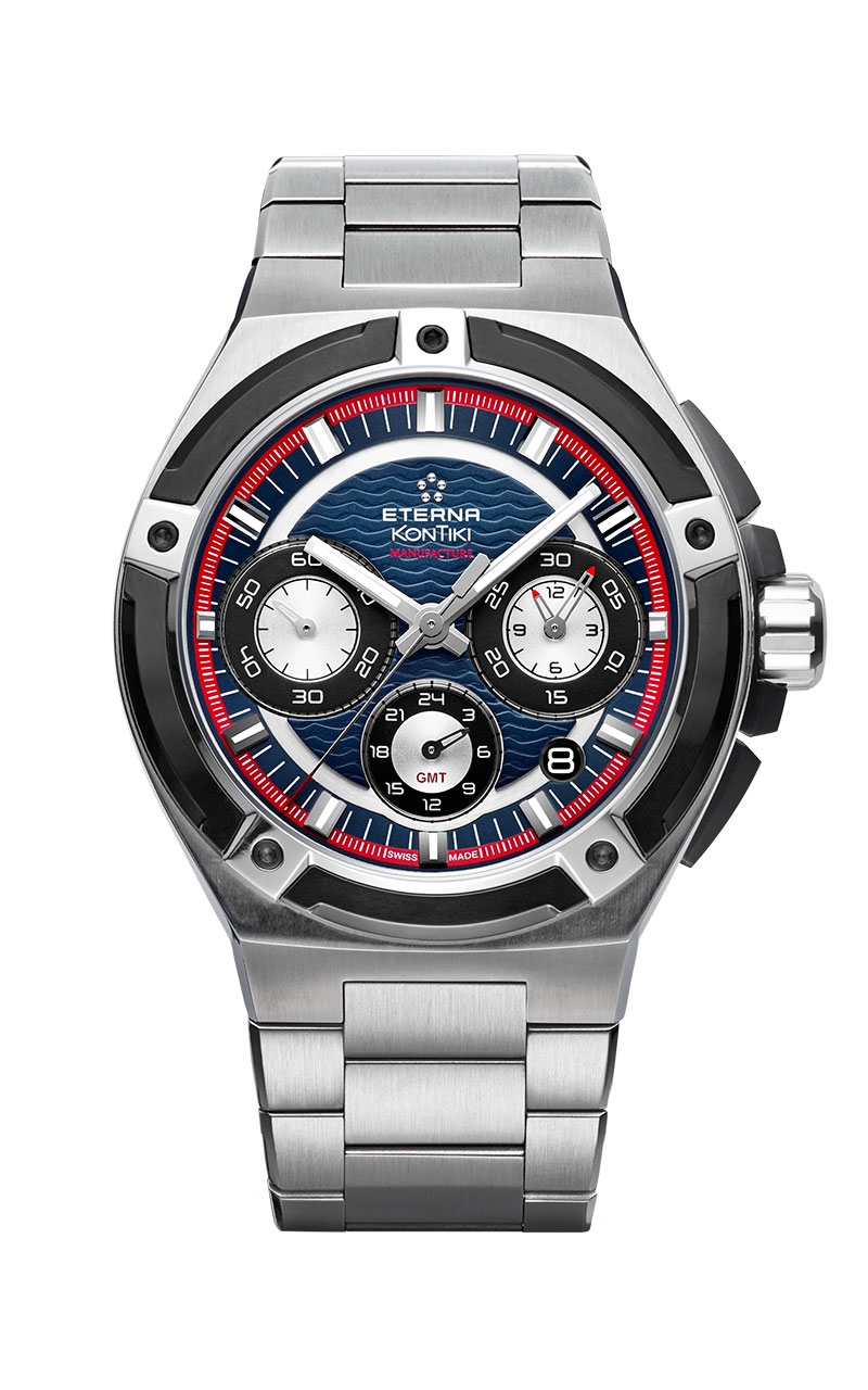 Eterna 7760.42.80.0280 : Royal KonTiki Chronograph GMT