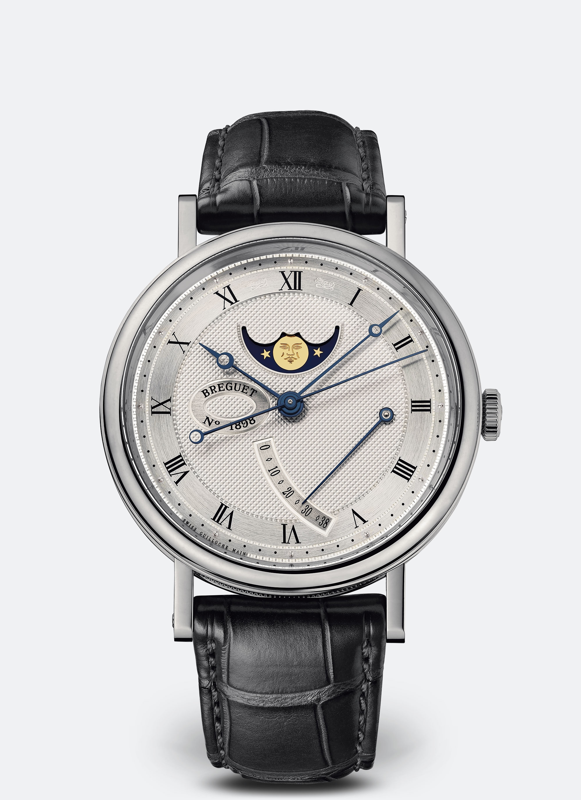 Breguet 7787BB/12/9V6 : Classique 7787 Moonphase White Gold