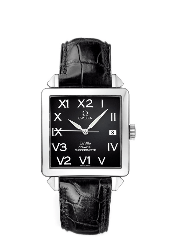 Omega 7801.50.31 : De Ville Byzantium Co-Axial 33.4 Co-Axial Stainless Steel / Black