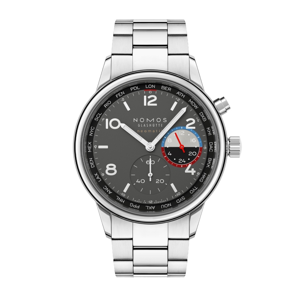Nomos Glashütte 790.S1 : Club Sport Neomatik Worldtimer Volcano