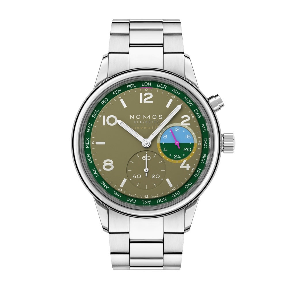 Nomos Glashütte 790.S2 : Club Sport Neomatik Worldtimer Jungle