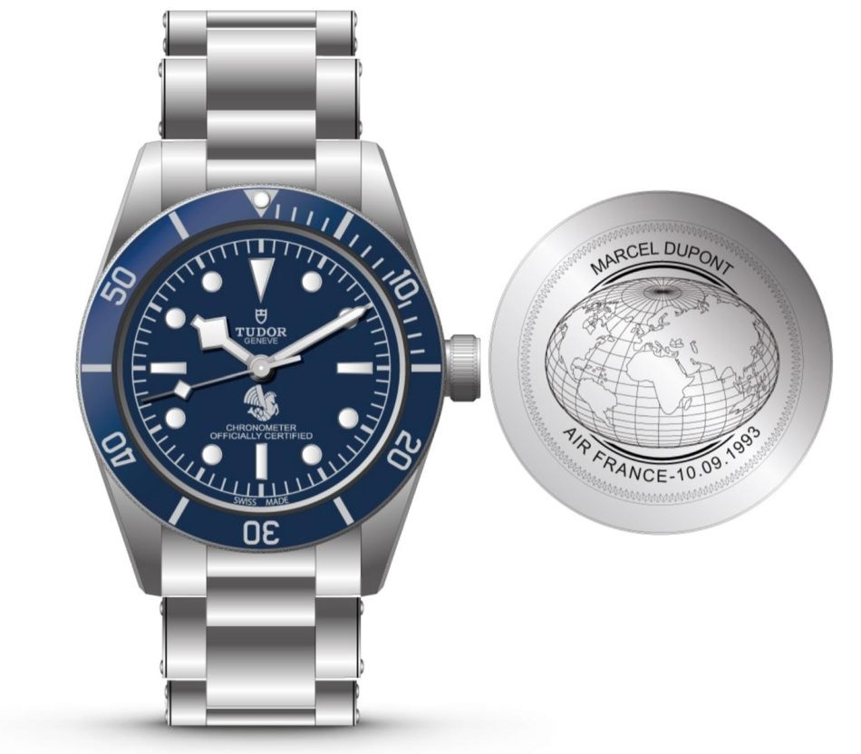 Tudor 79030B-00AF : Black Bay Fifty-Eight Air France