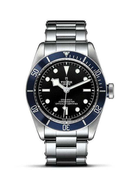 Tudor 79230B-0001 : Heritage Black Bay Blue Manufacture / Bracelet