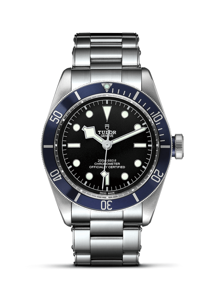 Tudor 79230B-0008 : Heritage Black Bay Blue Manufacture / Bracelet