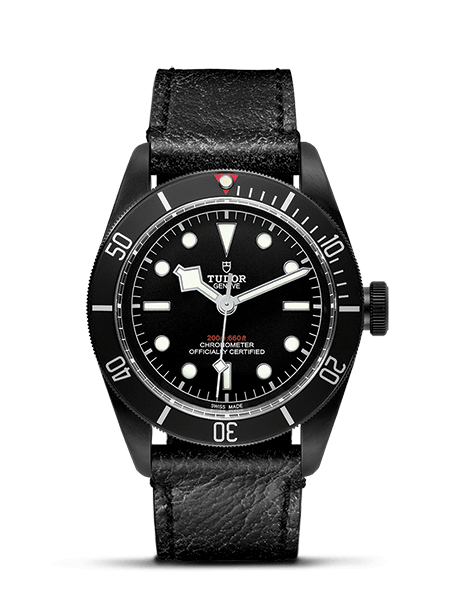 Tudor 79230DK-0003 : Heritage Black Bay Black Dark / Strap