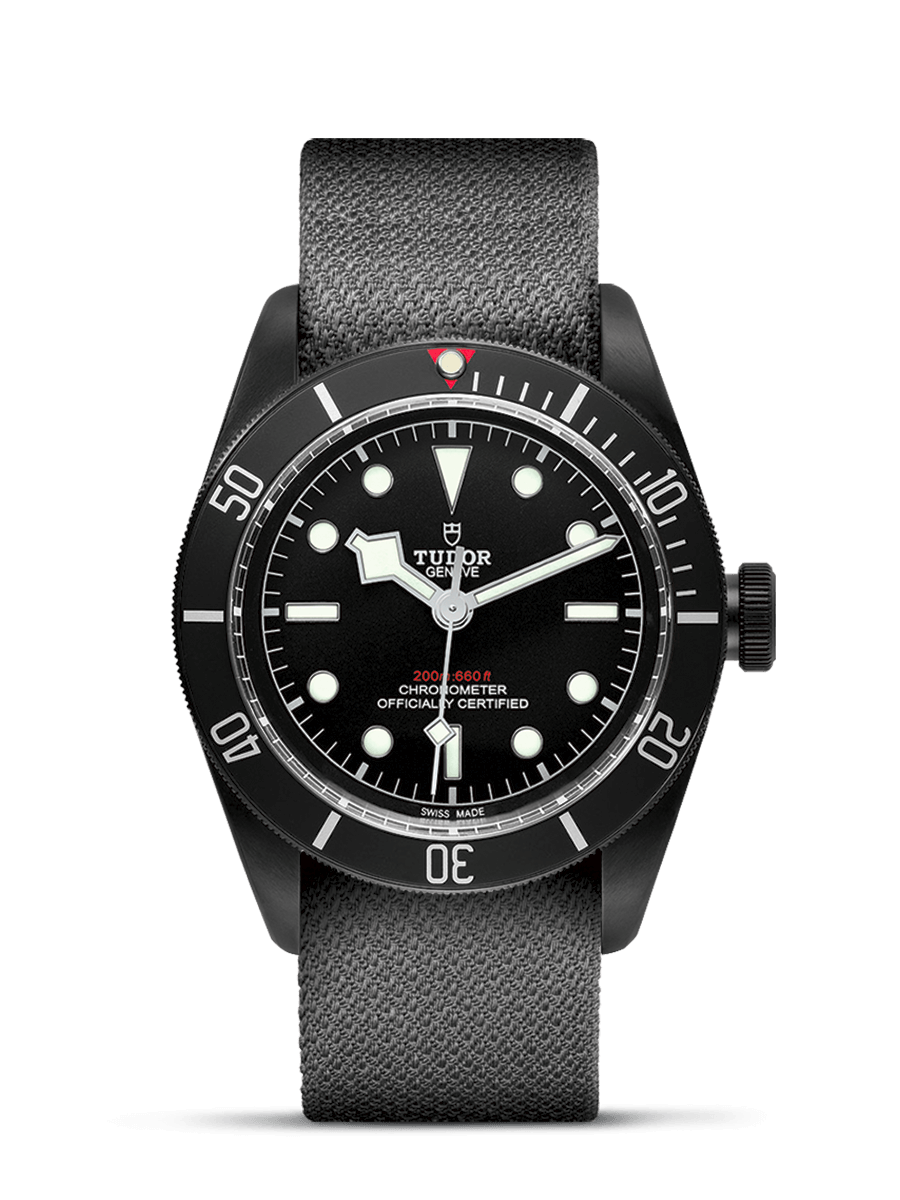 Tudor 79230DK-0006 : Heritage Black Bay Black Dark / Fabric