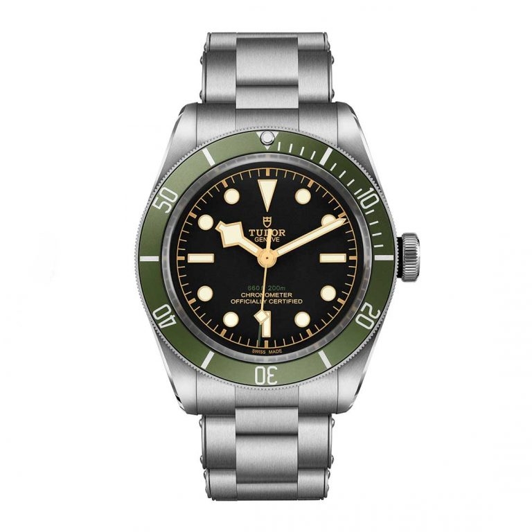 Tudor 79230G-0001 : Black Bay Green Manufacture / Bracelet / Harrods