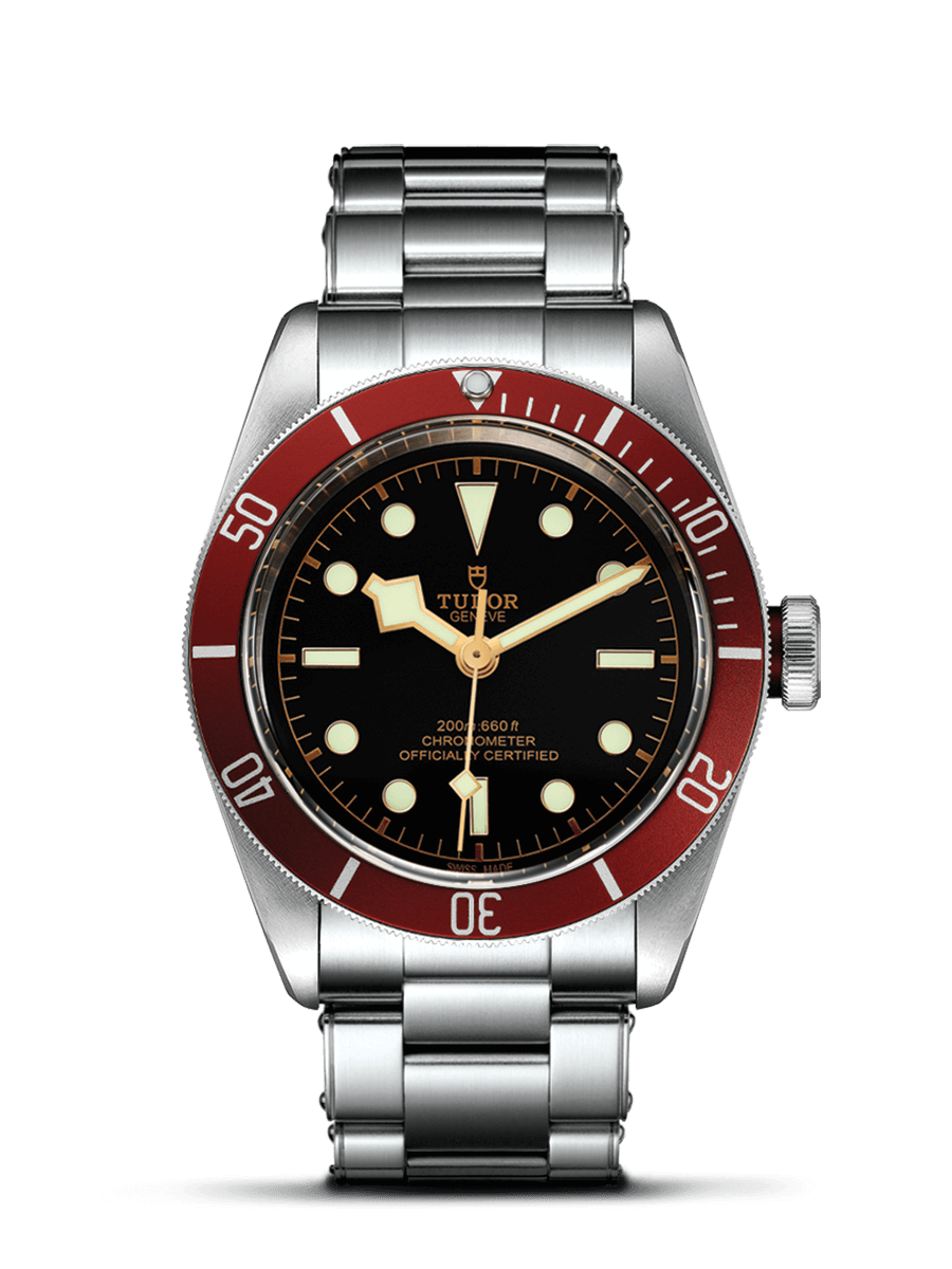 Tudor 79230R-0003 : Heritage Black Bay Red Manufacture / Bracelet