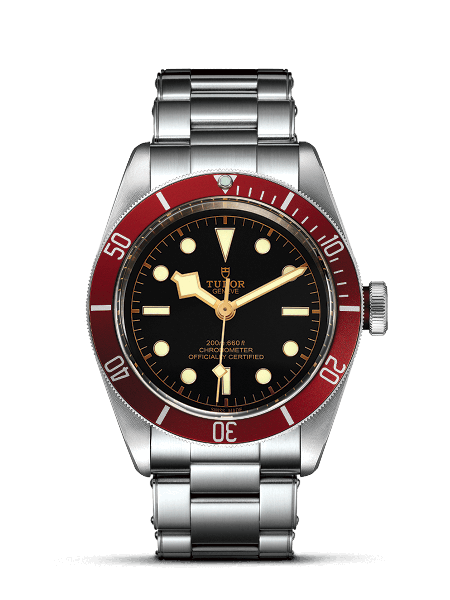 Tudor 79230R-0012 : Heritage Black Bay Red Manufacture / Bracelet