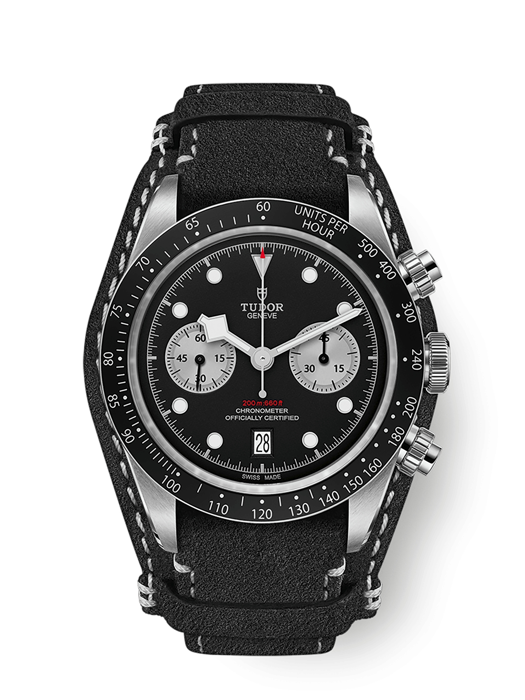 Tudor 79360N-0005 : Heritage Black Bay Chronograph Inverted Panda / Bund