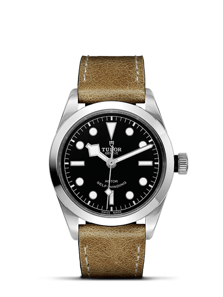 Tudor 79500-0002 : Heritage Black Bay 36 Stainless Steel / Black / Strap