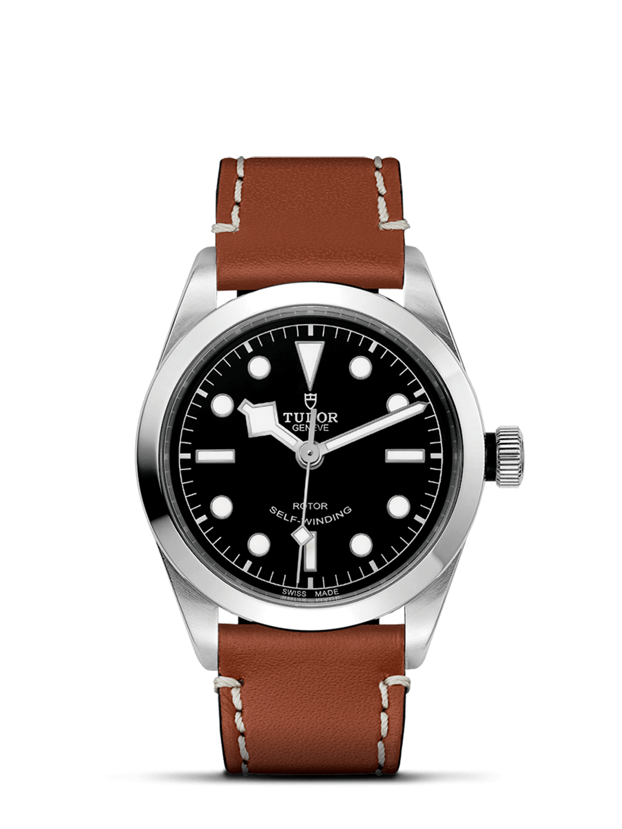 Tudor 79500-0009 : Heritage Black Bay 36 Stainless Steel / Black / Strap