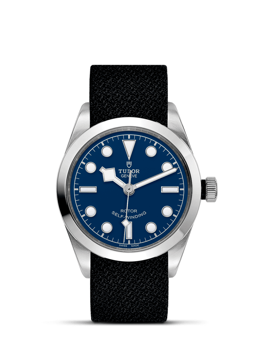Tudor 79500-0011 : Heritage Black Bay 36 Stainless Steel / Blue / Fabric