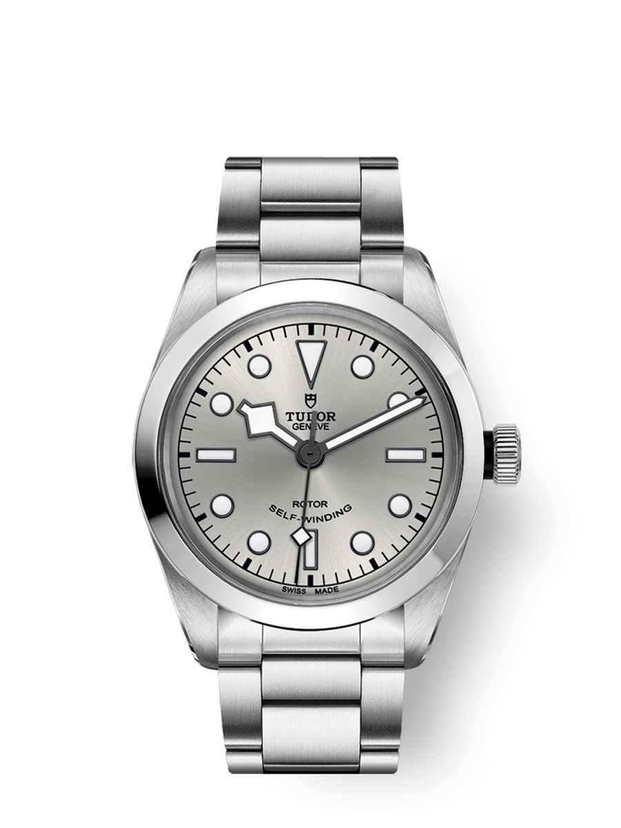 Tudor 79500-0013 : Heritage Black Bay 36 Stainless Steel / Silver / Bracelet