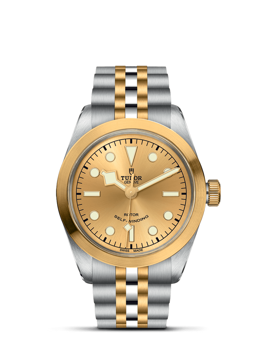 Tudor 79503-0002 : Heritage Black Bay 36 S&G / Champagne / Bracelet