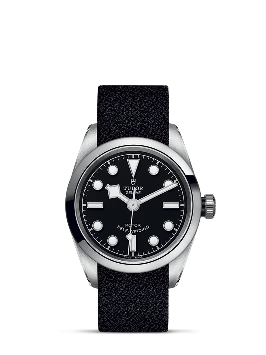 Tudor 79580-0005 : Heritage Black Bay 32 Stainless Steel / Black / Strap