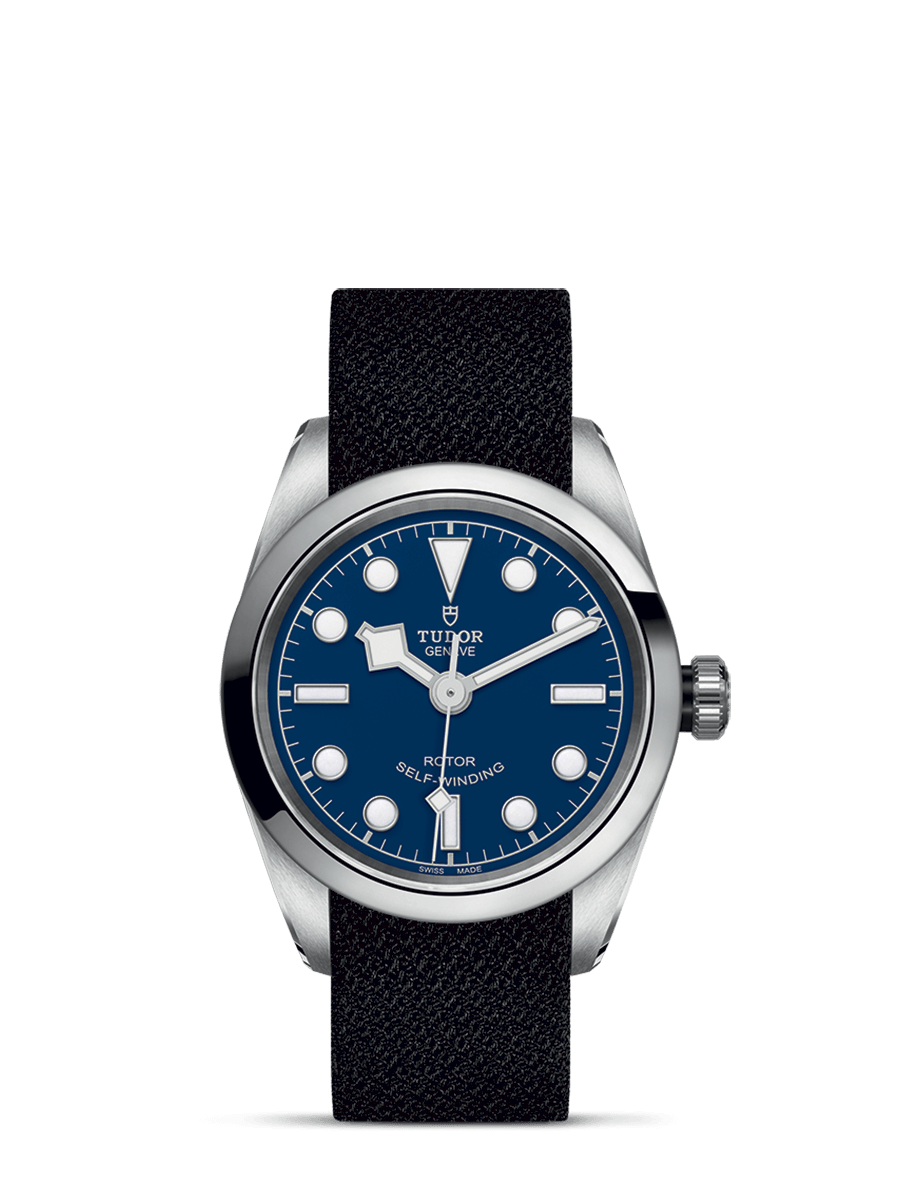 Tudor 79580-0006 : Heritage Black Bay 32 Stainless Steel / Blue / Fabric