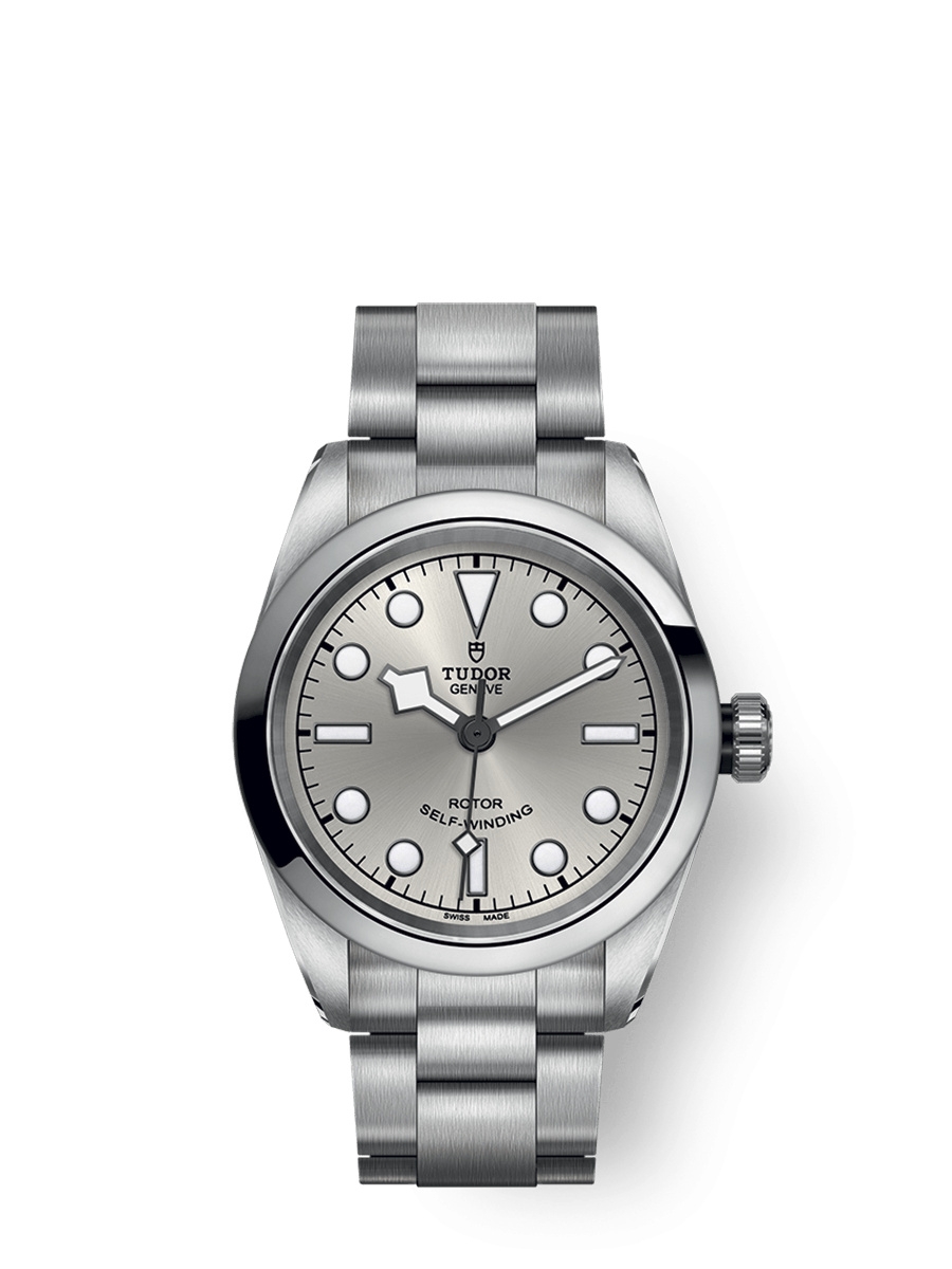 Tudor 79580-0007 : Heritage Black Bay 32 Stainless Steel / Silver / Bracelet