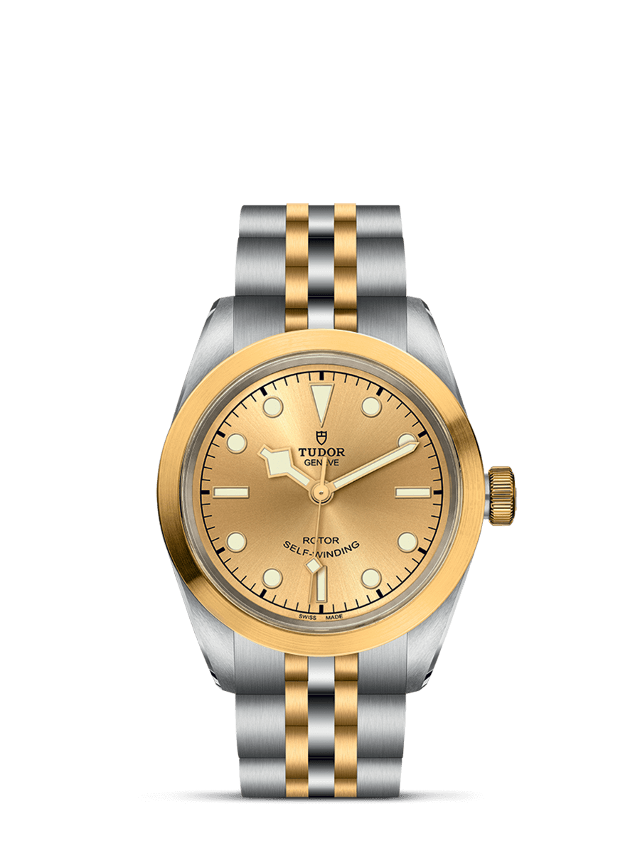 Tudor 79583-0002 : Heritage Black Bay 32 S&G / Champagne / Bracelet