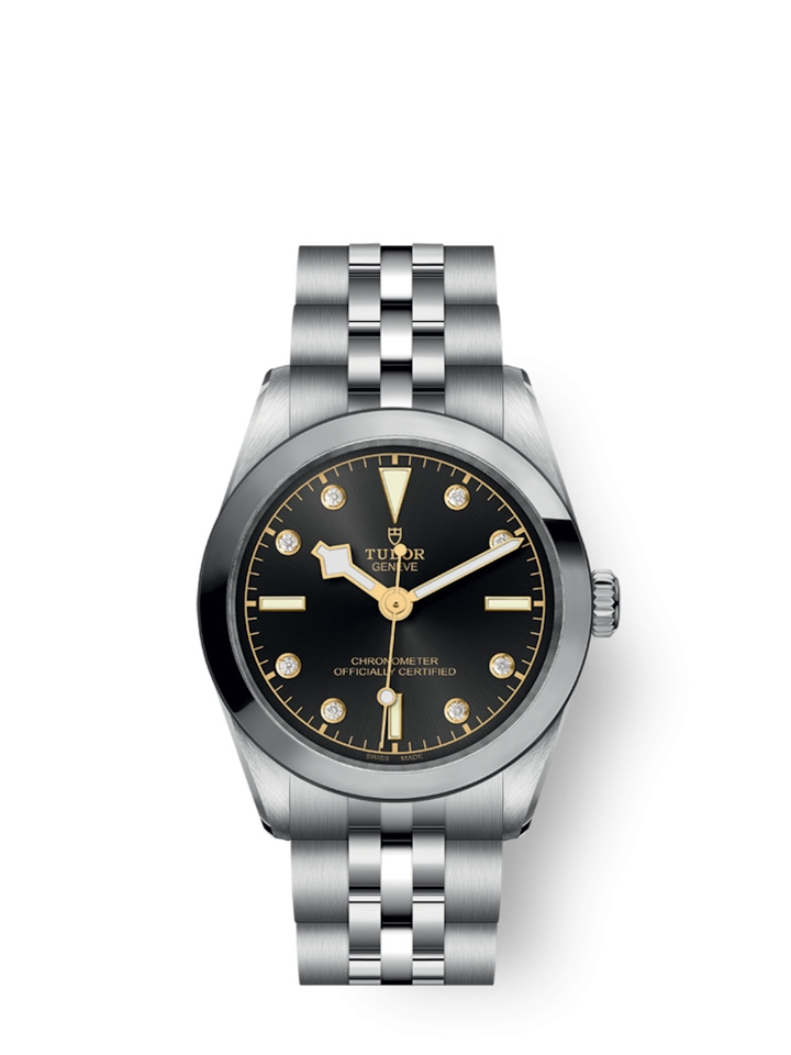 Tudor 79600-0004 : Black Bay 31 Stainless Steel / Black - Diamond  / Bracelet