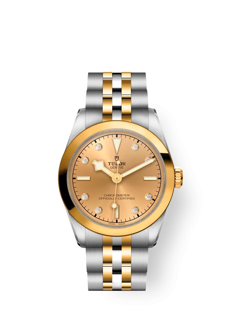 Tudor 79603-0008 : Black Bay 31 S&G / Champagne - Diamond / Bracelet